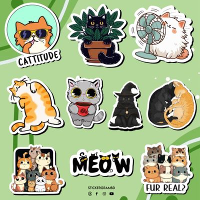 Cats Sticker Set 02_img_0