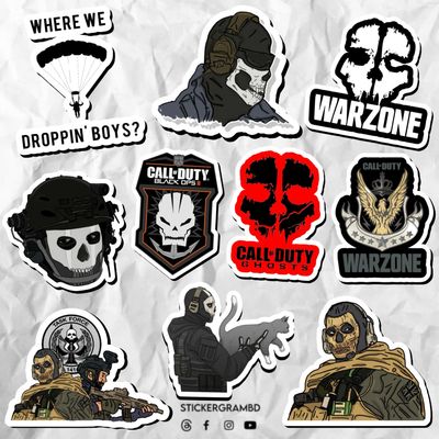 Call of Duty Sticker Set_img_0