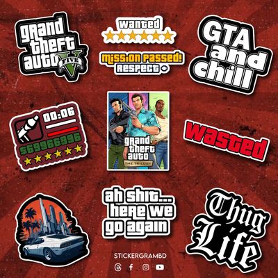 GTA Sticker Set_img_0