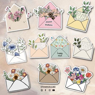 Envelopes Sticker Set 01_img_0