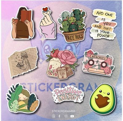 Aesthetic Sticker Set 02_img_0