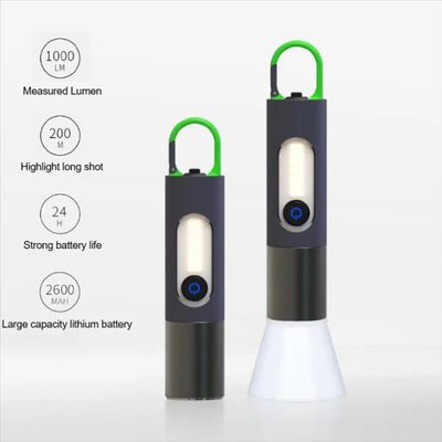 Zoomable LED Flashlight 4Modes Light Floodlight Suitable for Torch Outdoor Camping_img_5