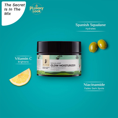 Pilgrim Squalane Niacinamide & Vitamin C Glow Moisturizer For Face -(50g)_img_0