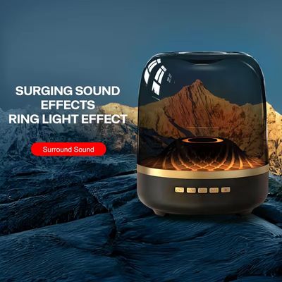RGB Lighting High Value Mini Bass Wireless Speaker with Glass Harman Sound 5W 10W Outdoor Speaker Party Audio Player Speaker_img_3