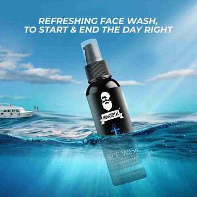 MOUUCHSTAC Facewash for Men – 100ml | Oil Control & Acne Protection_img_7