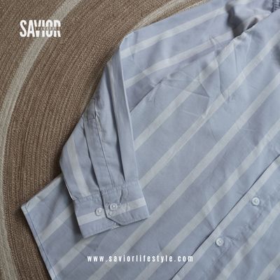 Powder Sky - Old Money Full Sleeve Shirt_img_2