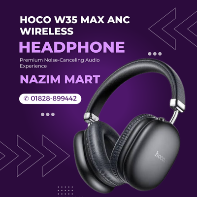 Hoco W35 Max V5.3 Wireless Headphones – Premium Audio Experience | Nazim Mart_img_1