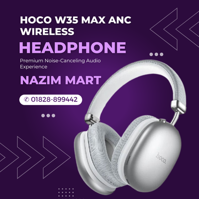 Hoco W35 Max V5.3 Wireless Headphones – Premium Audio Experience | Nazim Mart_img_2