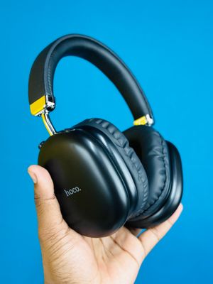 Hoco W35 Max Wireless Headphone- Black Color_img_3