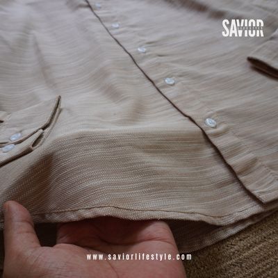 Soft Cream - Old Money Full Sleeve Shirt_img_2