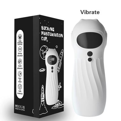Automatic Sucker Male Masturbator Penis with 10 Vibrator and 4 Sucking Modes Vagina Pocket Pussy Blowiob Sex Toys for Men_img_0