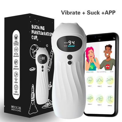 Automatic Sucker Male Masturbator Penis with 10 Vibrator and 4 Sucking Modes Vagina Pocket Pussy Blowiob Sex Toys for Men_img_2