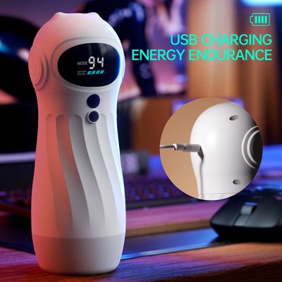 Automatic Sucker Male Masturbator Penis with 10 Vibrator and 4 Sucking Modes Vagina Pocket Pussy Blowiob Sex Toys for Men_img_4