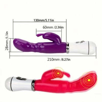 Rabbit Vibrator for Women Powerful G Spot Female Clitoris Stimulator Vibrating Silent Adult Sex Toy For Female Masturbator Shop_img_2