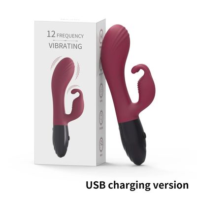 Rabbit Vibrator Realistic Dildo Sex Toys for Women 12 Vibration G Spot Clitoral Vibrators Stimulator Sextoy for Adults Goods 18+_img_0