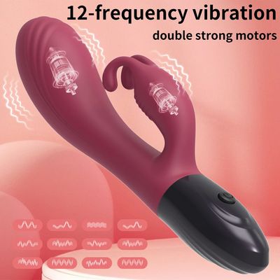 Rabbit Vibrator Realistic Dildo Sex Toys for Women 12 Vibration G Spot Clitoral Vibrators Stimulator Sextoy for Adults Goods 18+_img_6