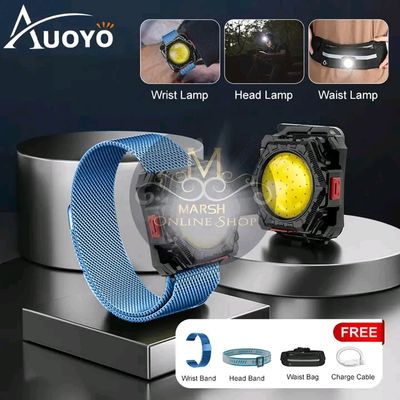 💥Auoyo 3 in 1 COB Lamp Rechargeable LED Light Mini Work Lamp Multifunctional_img_0