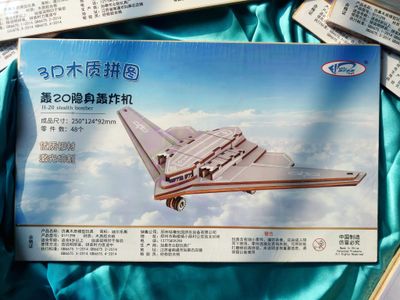 Northrop B-2 Spirit Stealth Bomber 3D Wooden Puzzle (Model)_img_4