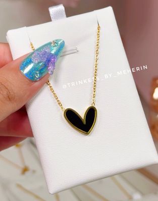 Black shell love pendant_img_0