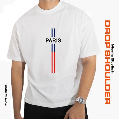 Men's Stylish DROP SHOULDER T-Shirt_img_0