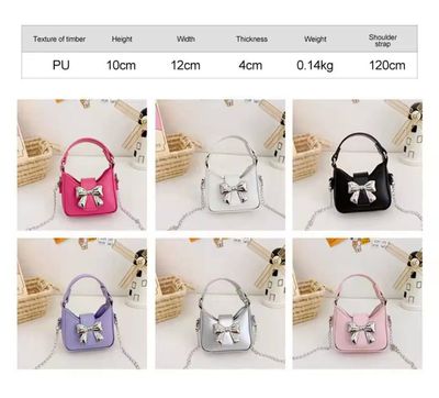 Fashion woman bowknot mini croosbody bag All color available Primium quality Metarial: lather_img_0