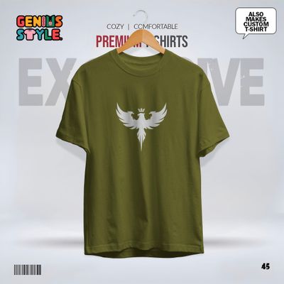 Eagle King Premium Drop Shoulder T-shirt - 45_img_3