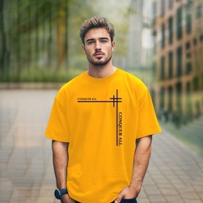 Premium Quality Drop Shoulder T-shirt_img_0