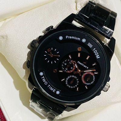 Fastrack Two-Time Chain Analog Sports Watch for Men – Round Dial_img_0