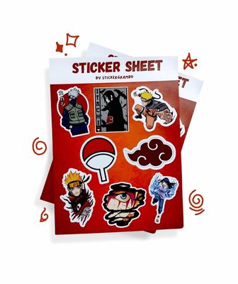 Naruto Sticker Sheet_img_0