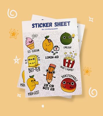 Cute Sticker Sheet 02_img_0