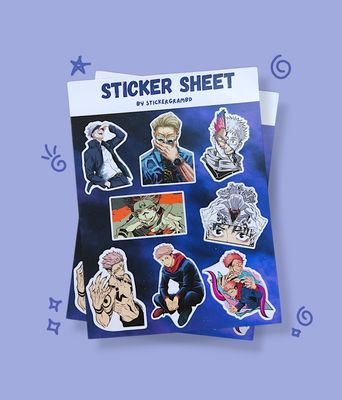 Jujutsu Kaisen Sticker Sheet_img_0