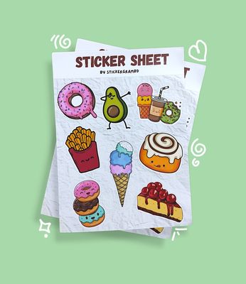 Food Sticker Sheet_img_0