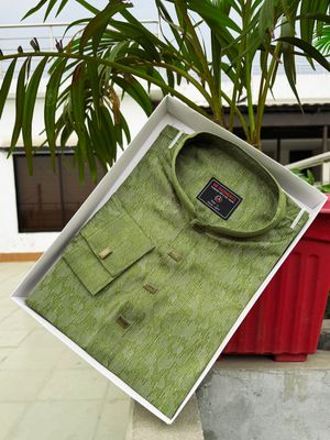 Premium Cotton Print Panjabi_img_2