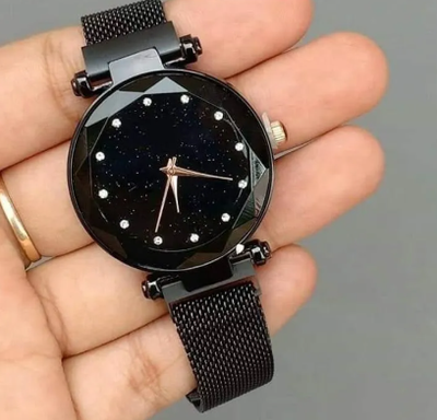 Magnet Analog Watch for Women - Blue_img_1