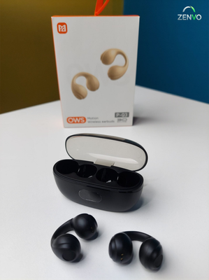 OWS P-Q3 Motion Wireless Earbuds – Black Color_img_1