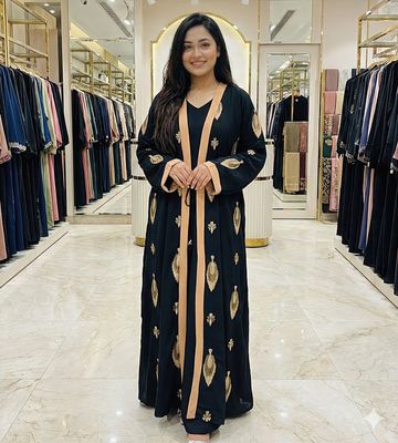 জয়েন্ট কোটি এমব্রয়ডারি বোরকা_img_0