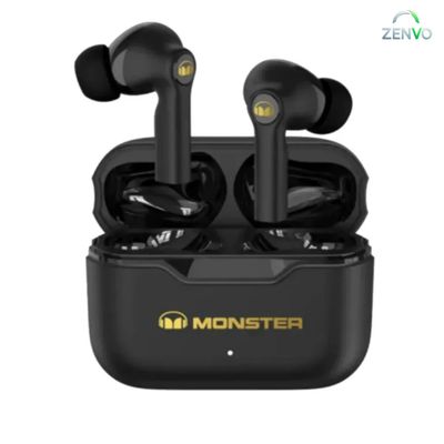 MONSTER AIRMARS XKT02 True Wireless Bluetooth Earphones – Black Color_img_1