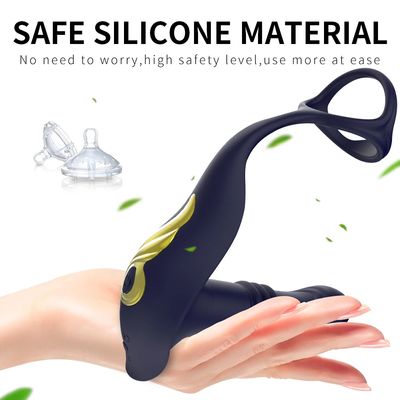 Prostate Massager Anal Vibrator Thrusting Vibrating 14 Modes Remote Cock Ring Butt Plug P Spot Stimulator Adult Sex Toys for Men_img_4