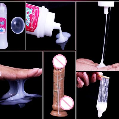 200ML Milky Cream Lubricant Lmitation Sperm Semen Sex Lube Water-Based Sex Oil Vaginal Anal Lubricants Gel Adult Sex Product Gay_img_5