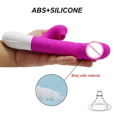4 IN 1 Thrusting Sucking Rabbit Vibrator Sex Toy for Women Heating Telescopic 360° Rotating Dildo G Spot Massager Anal Vibrator_img_5