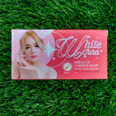 White Aura Miracle Carrot Soap-160gm (Thailand)_img_1