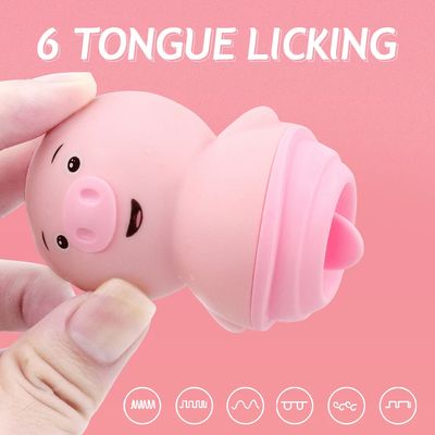 Sexy Pig Clitoris Licking Sucking Vibrator for Woman Clit Nipple Sucker Massager Blowjob Fast Orgasm Sex Toys Adult Erotic Goods_img_3