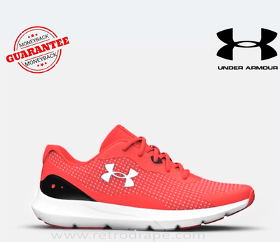 Unisex UA Surge 3 Running Shoes Red Size US 7_img_1