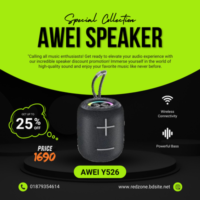 Awei Y526 TWS Portable Outdoor Bluetooth Speaker_img_1