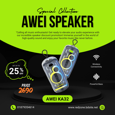 Awei KA32 Portable Bluetooth Speaker 20W_img_1