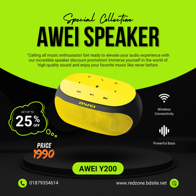 Awei Y200 Wireless Bluetooth Speaker_img_1