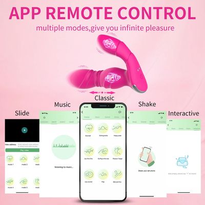 Wearable Vibrating Panties Vibrators App Remote Sex Toys for Women 9 Speed Powerful Thrusting Vibrations Adult Couples Sex Goods_img_5