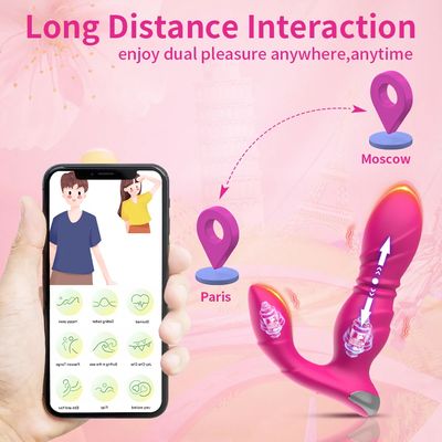 Wearable Vibrating Panties Vibrators App Remote Sex Toys for Women 9 Speed Powerful Thrusting Vibrations Adult Couples Sex Goods_img_3