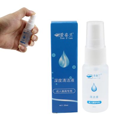 20ml Sex Toys Disinfection Liquid Antibacterial Toy Cleaner Spray for Sex Vibrator Sterilization Wash Necessary Erotic Products_img_0
