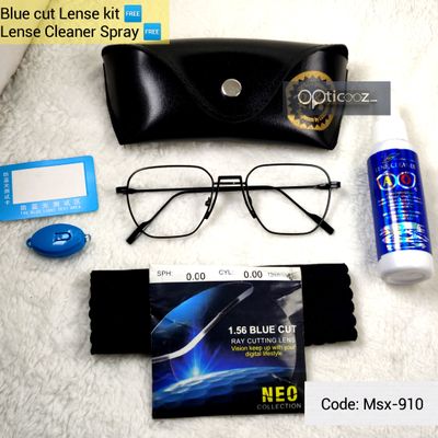 Black Design Metal Premium BlueCut eyeglass_img_0